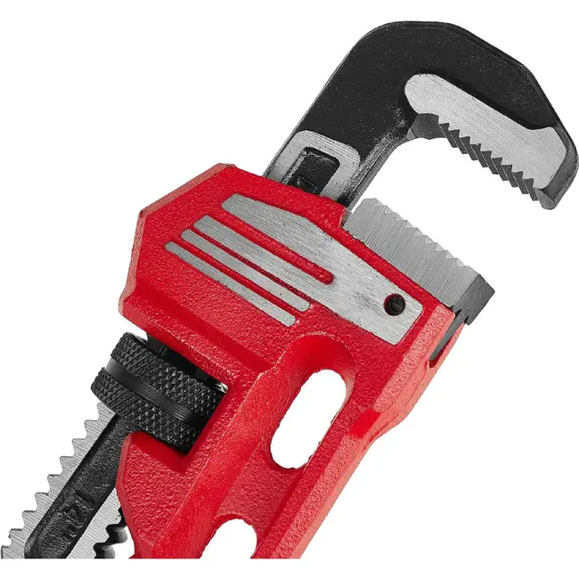 TVARDY Stillson pijptang 350 mm - 14 inch met getande CrMo-bekken en verstelbereik 1/2-2 inch