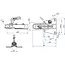 ProPlus Kogelkoppeling vierkant 50 mm - 750 kg met V-disseladapter