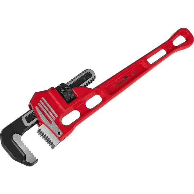 Tvardy Stillson pijptang 450 mm - 18 inch met getande CrMo-bekken en verstelbereik 1/2-2 1/2 inch