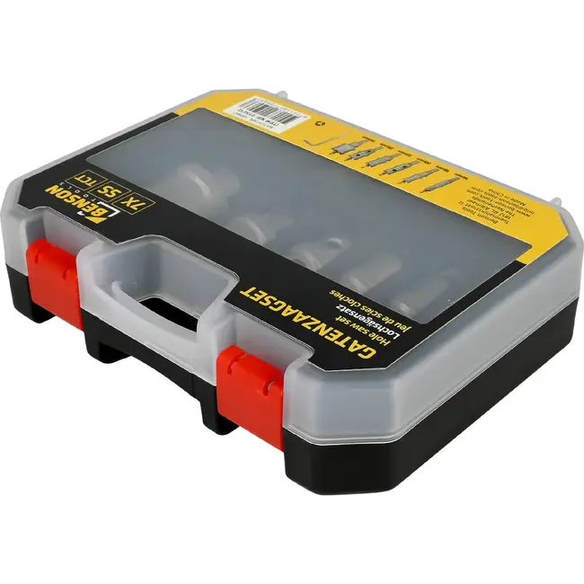 Benson TCT gatenzaagset RVS 7-delig - 16, 18, 20, 22, 25 en 35 mm