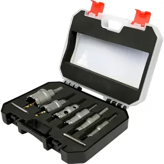 Benson TCT gatenzaagset RVS 7-delig - 16, 18, 20, 22, 25 en 35 mm