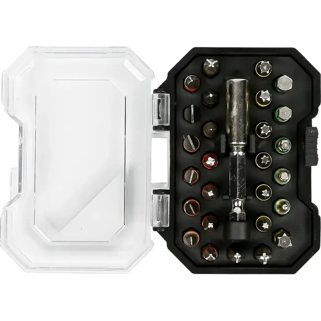 Benson Bitset 28-delig van S2-staal met 1/4 inch zeskantopname