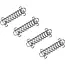 Benson RVS spanveren 9 cm set van 4 stuks voor tenten en luifels