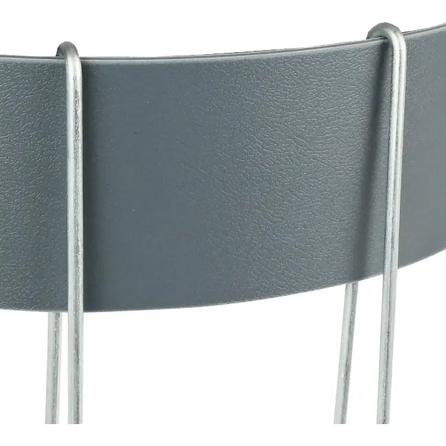 Benson Borderrand op rol 5 m x 7 cm grijs met 10 grondpennen voor tuin
