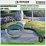 Benson Borderrand op rol 5 m x 7 cm grijs met 10 grondpennen voor tuin