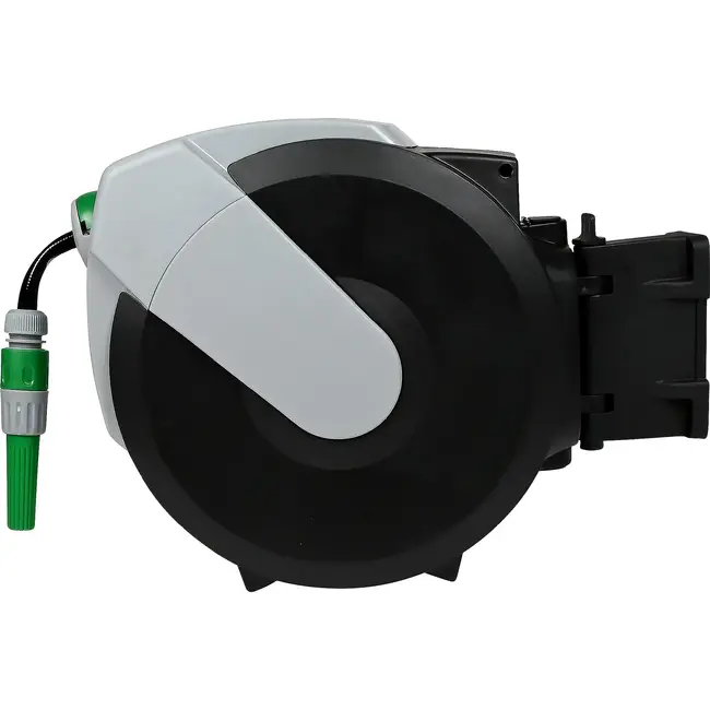 Benson Wandslang-box 15 meter met automatische oprolfunctie voor tuin