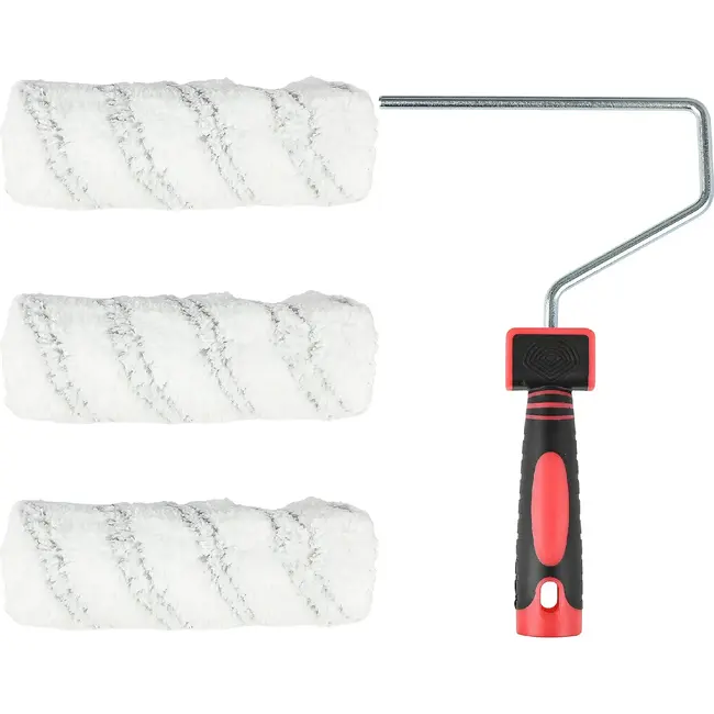 Benson Muurverfset 5-delig met 3 microvezelrollers van 180 mm voor muren