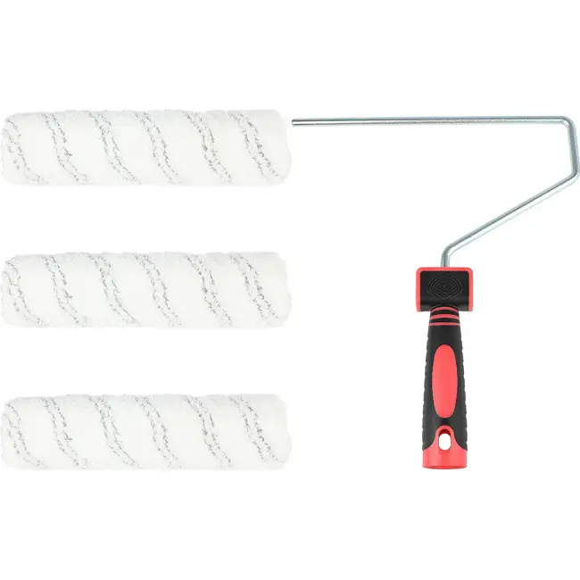 Benson Muurverfset 5-delig met 3 microvezelrollers van 250 mm voor muren