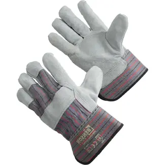 Benson Werkhandschoenen rundsplitleder 3143x - voor elektrische klussen - voor montage en aansluiting