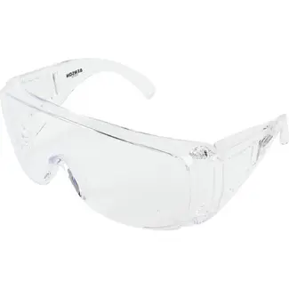 Benson Veiligheidsbril transparant frame met heldere slagvaste lenzen