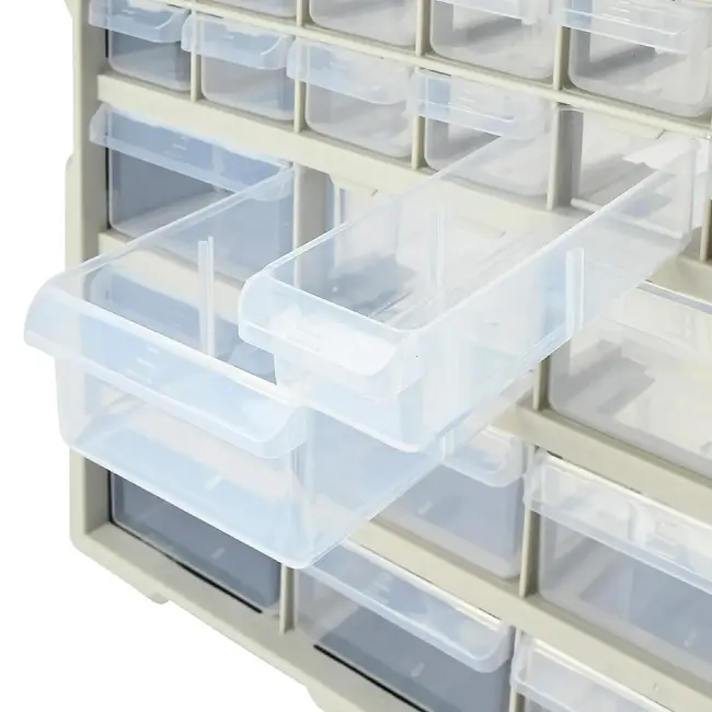 Benson Opbergbox met 39 vakken - 38,1 x 46,5 x 15,8 cm - voor kleine schroeven, moeren en boortjes