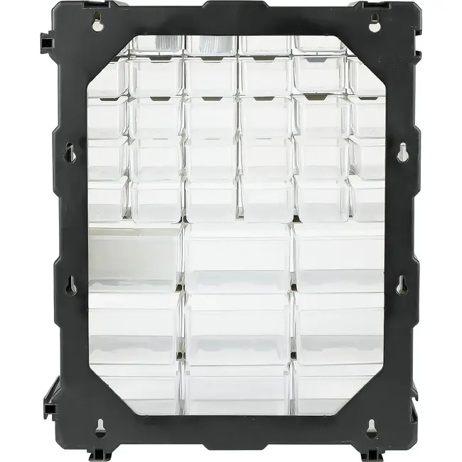 Benson Opbergbox met 39 vakken - 38,1 x 46,5 x 15,8 cm - voor kleine schroeven, moeren en boortjes