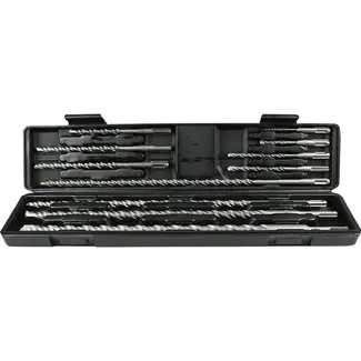 Benson Boorset 11-delig - 11-delig - voor bouw en montage - voor montage en reparatie - voor nauwkeurig werken bij je klus