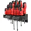 Benson Schroevendraaierset 37-delig met 16 schroevendraaiers, 20 CrV-bits en magnetische bithouder