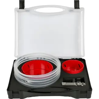 Benson Gatenzaagset 8-delig bi metaal - 160 mm - 8-delig - voor bouw en montage - voor montage en reparatie