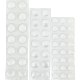 Benson Stootdoppen set 52-delig transparant - transparant - 52-delig - met duidelijke specificaties