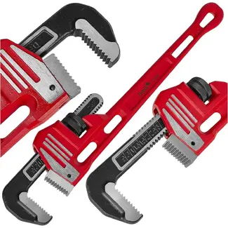 Tvardy Stillson pijptang 600 mm - 24 inch met getande CrMo-bekken en verstelbereik 1/2-3 inch