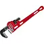 Tvardy Stillson pijptang 600 mm - 24 inch met getande CrMo-bekken en verstelbereik 1/2-3 inch