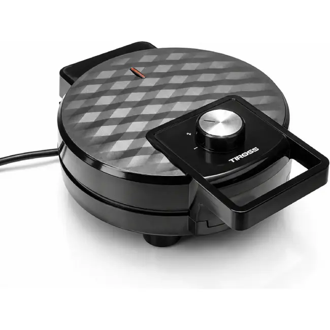 TIROSS Wafelijzer 1000 W voor 5 hartwafels met temperatuurregeling
