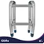 Glimz Opblaasbare Rollator met Wandelstok – Carnaval Verkleedset
