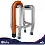 Glimz Opblaasbare Rollator met Wandelstok – Carnaval Verkleedset