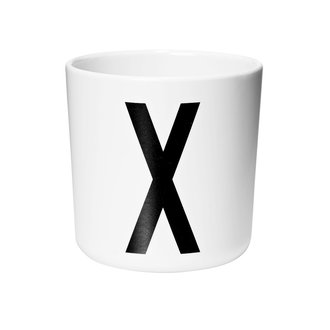 Design Letters Design Letters melamine beker X