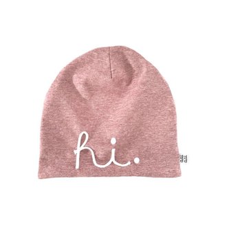aai aai aai aai beanie pink