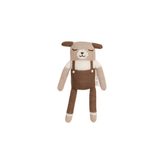 main sauvage main sauvage soft toy puppy nut overalls