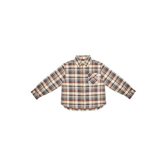 The New Society The New Society Alex Shirt Multicolor Check