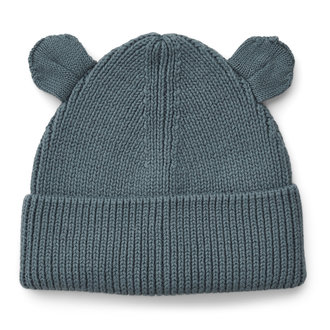Liewood Liewood Gina beanie whale blue