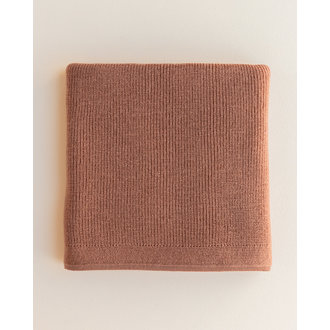 Hvid Hvid Blanket Felix terracotta Hvid Hvid Blanket Felix terracotta