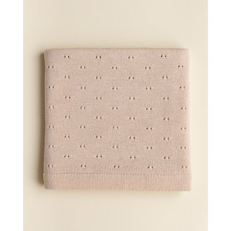 Hvid Hvid Blanket Bibi oat