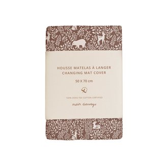 main sauvage main sauvage changing mat cover woodland main sauvage main sauvage changing mat cover woodland