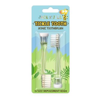 Jack N' Jill Jack N' Jill Replacement Brushes Tickle Tooth