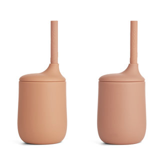 Liewood Liewood Ellis sippy cup 2 pack tuscany rose/pale tuscany mix