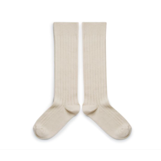Collégien Collégien  La Haute Ribbed Knee-high Socks Doux Agneaux Collégien Collégien  La Haute Ribbed Knee-high Socks Doux Agneaux
