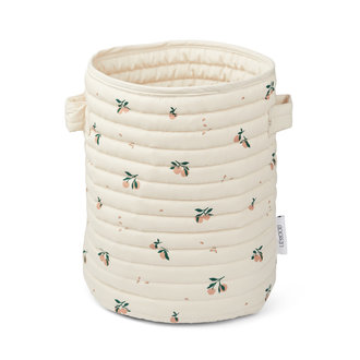 Liewood Liewood Ally quilted basket peach/sea shell mix Liewood Liewood Ally quilted basket peach/sea shell mix