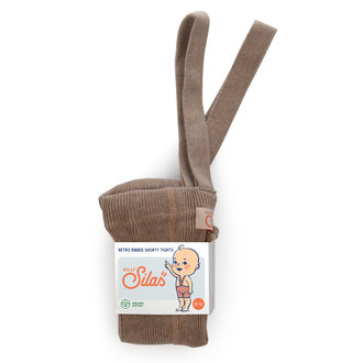 Silly Silas Silly Silas Shorty cotton tights cocoa blend Silly Silas Silly Silas Shorty cotton tights cocoa blend