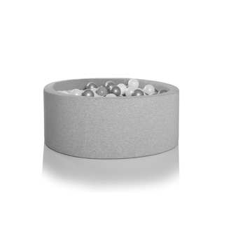 Rond ballenbad 90x40 licht grijs