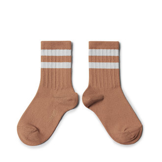 Collégien Collégien Nico Ribbed Socks Bois de Rose Collégien Collégien Nico Ribbed Socks Bois de Rose