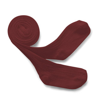 Collégien Collégien Louise Ribbed Tights Châtaigne Collégien Collégien Louise Ribbed Tights Châtaigne
