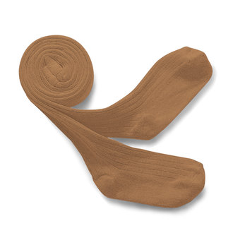Collégien Collégien Louise Ribbed Tights Caramel Collégien Collégien Louise Ribbed Tights Caramel
