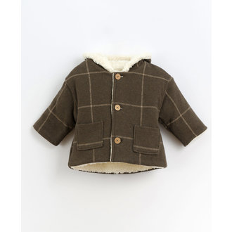 Play Up Play Up interlock jacket brownie