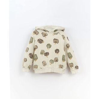 Play Up Play Up printed fleece sweater oat