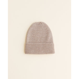 Hvid Hvid Beanie Fonzie newborn sand Hvid Hvid Beanie Fonzie newborn sand