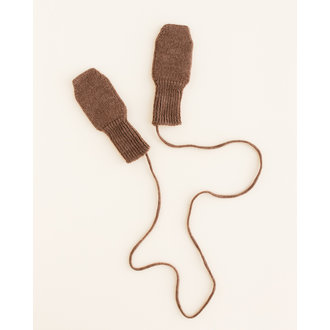Hvid Hvid Mittens Fiza mocha 6M-2Y