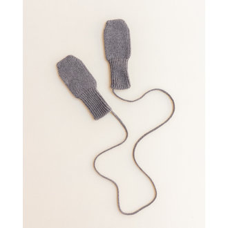 Hvid Hvid Mittens Fiza otter 6M-2Y Hvid Hvid Mittens Fiza otter 6M-2Y