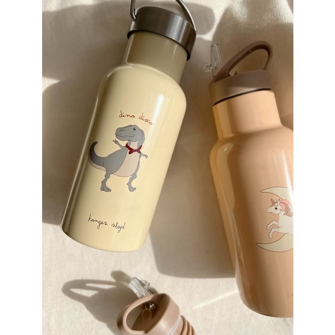 Small Thermos Bottle With Print Val D'Isere Konges Sløjd - Babyshop