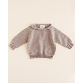 Hvid Hvid Sweater Georgette sand Hvid Hvid Sweater Georgette sand