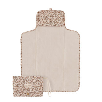 main sauvage main sauvage changing pad hibiscus